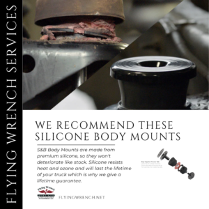 We Recommend These Silicone Body Mounts